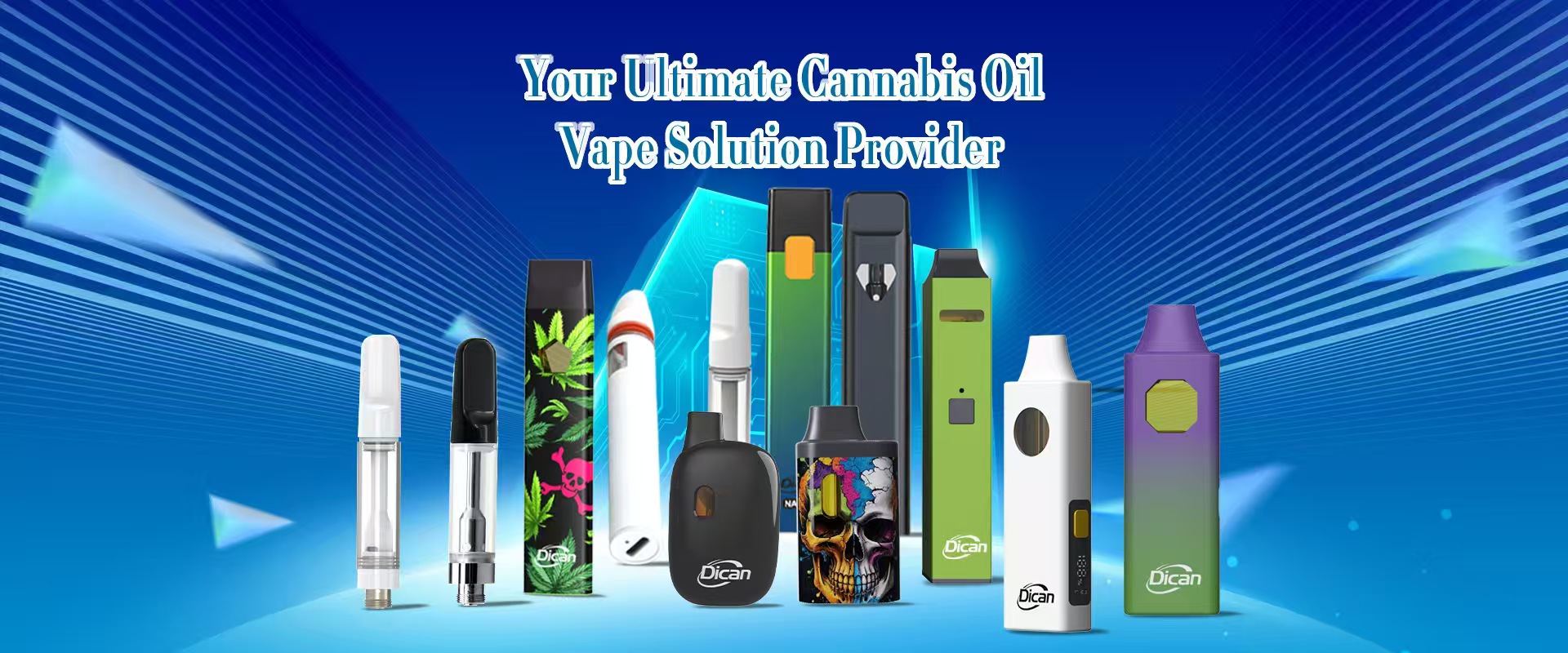 China Cannabis Oil desechable Vape OEM Fabricante - Vape Dican