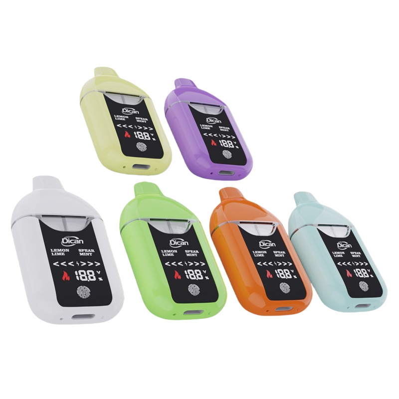 Dispositivo de vapeo de THC de doble tanque con pantalla digital: más inteligente, más limpio y diseñado para marcas de cannabis premium