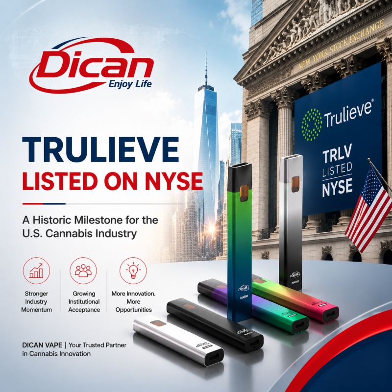 Lo que significa la cotización de Trulieve en la Bolsa de Nueva York para el futuro de la industria del cannabis y la tecnología de vapeo