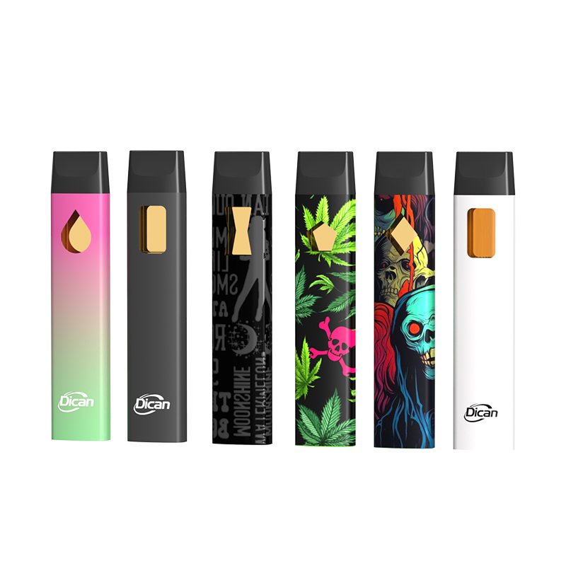 Pluma Vape de aceite desechable sin postes todo en uno de 2 ml