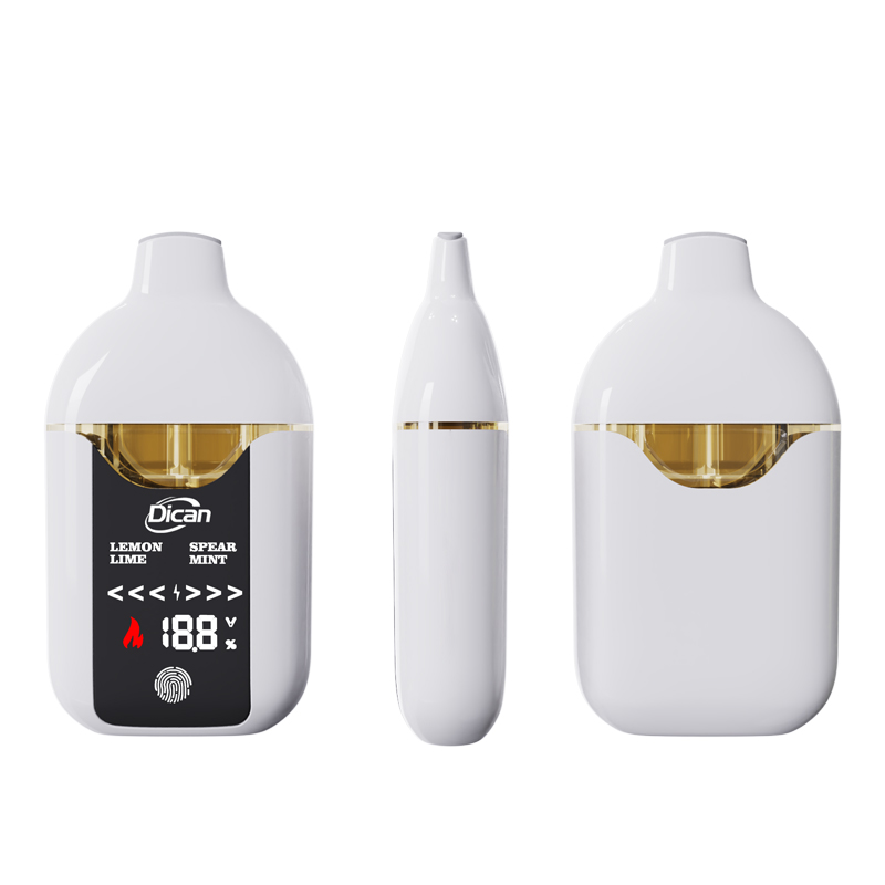 Dispositivo de vape de aceite de cannabis de doble sabor de sabor